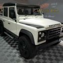 1991 White Land Rover Defender thumbnail