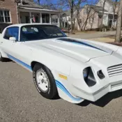 1980 White Chevrolet Camaro thumbnail