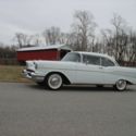 1957 White Chevrolet Bel Air/150/210 thumbnail