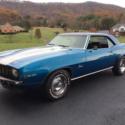 1969 Blue Chevrolet Camaro thumbnail