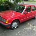 1992 Red Mercedes-Benz 190-Series thumbnail