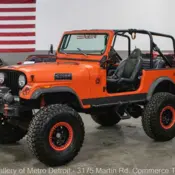 1980 Orange Jeep CJ-7 thumbnail