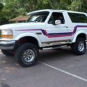 1993 White Ford Bronco thumbnail