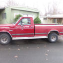 1988 red Ford F-150 thumbnail