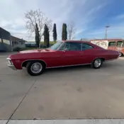1967 White Chevrolet Impala thumbnail
