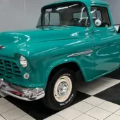 1955 Ocean Green Chevrolet Short Box Pick UP thumbnail