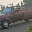 1977 Burgundy GMC Sierra 2500 thumbnail
