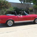 1968 Red Ford Mustang thumbnail