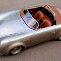 1957 Champagne Silver Porsche 356 thumbnail