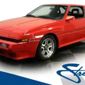 1988 Rio Red Mitsubishi Starion thumbnail