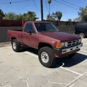 1987 Red Toyota Pickup thumbnail