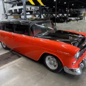 1955 ORANGE Chevrolet 210 thumbnail
