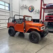 1975 ORANGE Toyota Land Cruiser thumbnail