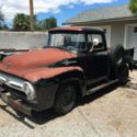 1956 Black Ford F-100 thumbnail