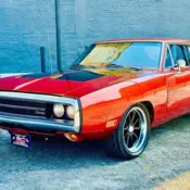 1970 Dark Burnt Orange Metallic Dodge Charger thumbnail