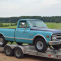 1968 Blue Chevrolet C-10 thumbnail