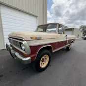 1971 Red Ford F100 thumbnail