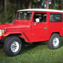 1978 Red Toyota Land Cruiser thumbnail