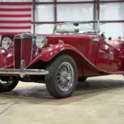 1953 Tartan Red MG TD thumbnail
