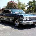 1963 Blue Chevrolet Impala thumbnail