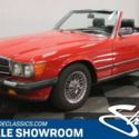 1989 Red Mercedes-Benz SL-Class thumbnail