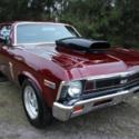 1969 Burgundy Chevrolet Nova thumbnail