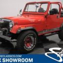 1986 Red Jeep CJ thumbnail