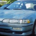 1991 Turquoise Acura Integra thumbnail