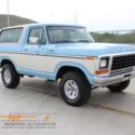 1979 Blue Ford Bronco thumbnail
