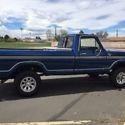 1977 Blue Ford F-250 thumbnail