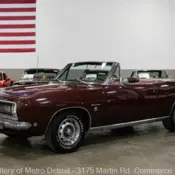 1968 Burgundy Plymouth Barracuda thumbnail