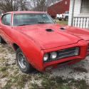 1969 Red Pontiac GTO thumbnail