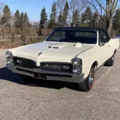 1967 White Pontiac GTO thumbnail