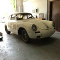 1963 White Porsche 356 thumbnail