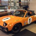 1973 Orange Porsche 914 thumbnail