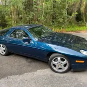 1991 Amazon Green Porsche 928 thumbnail