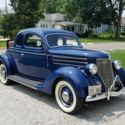 1936 Blue Ford Model 68 thumbnail