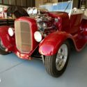 1926 Burgundy Ford Roadster thumbnail