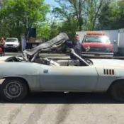 1971 Blue Plymouth Barracuda thumbnail