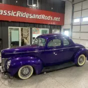 1940 Purple Ford Coupe thumbnail