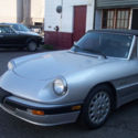 1987 silver Alfa Romeo Spider thumbnail