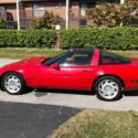 1991 Red Chevrolet Corvette thumbnail