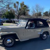 1951 Beige Willys Jeepster thumbnail