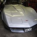 1982 silver/charcoal Chevrolet Corvette thumbnail