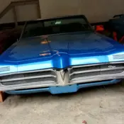 1967 Blue Pontiac Grand Prix thumbnail