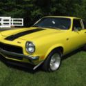 1972 Yellow Chevrolet Vega thumbnail