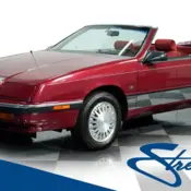 1991 Claret Red Chrysler LeBaron thumbnail