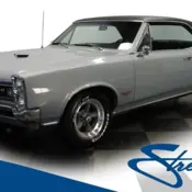 1966 Silver Pontiac GTO thumbnail