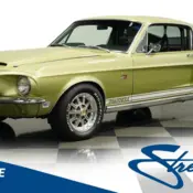 1968 Gold Ford Mustang thumbnail