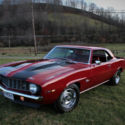 1969 Red Chevrolet Camaro thumbnail